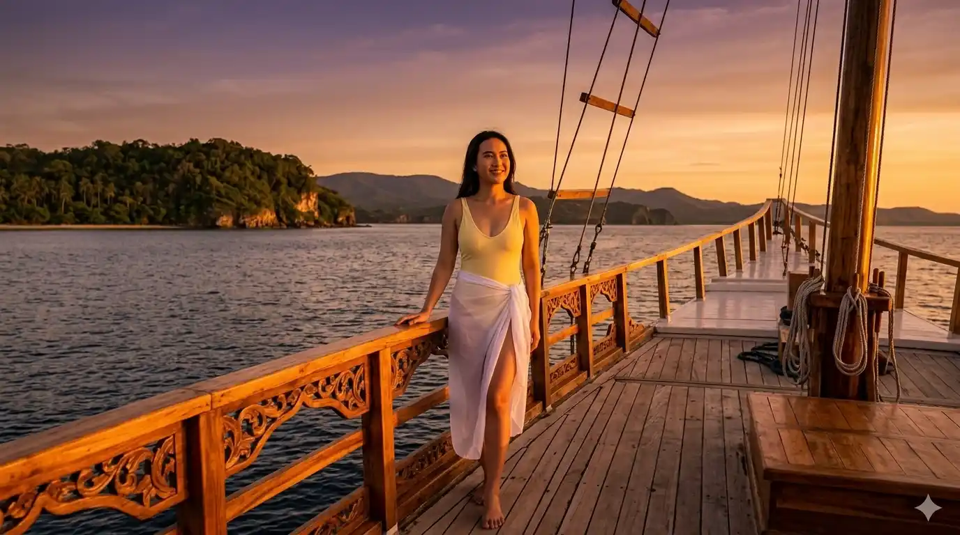 Luxury Phinisi Boat Sailing - DMB Indonesia