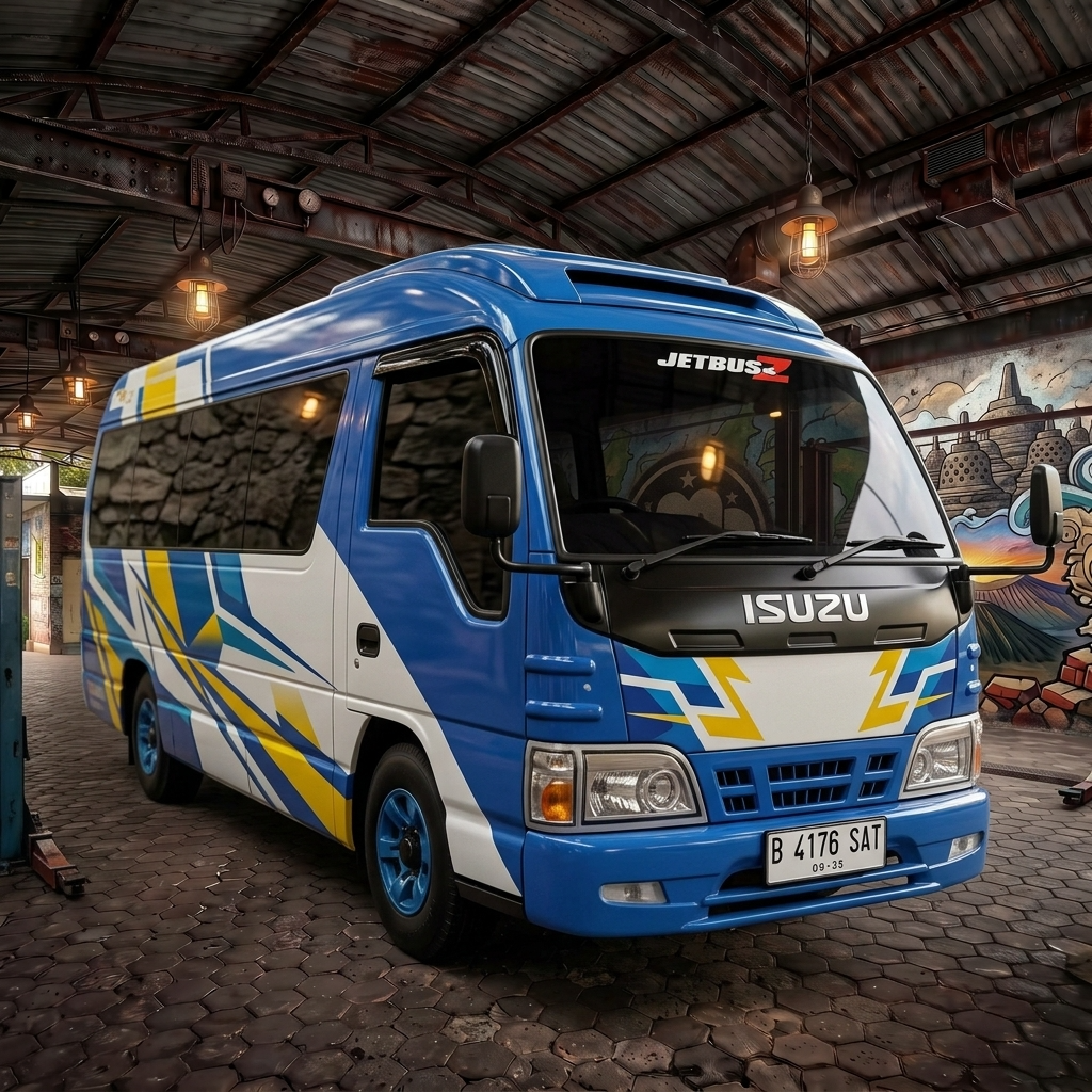 Isuzu Isuzu Elf - Sewa Mobil Resmi DMB Indonesia