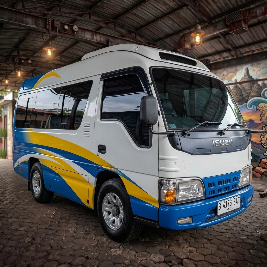 Isuzu Isuzu Elf Short - Sewa Mobil Resmi DMB Indonesia