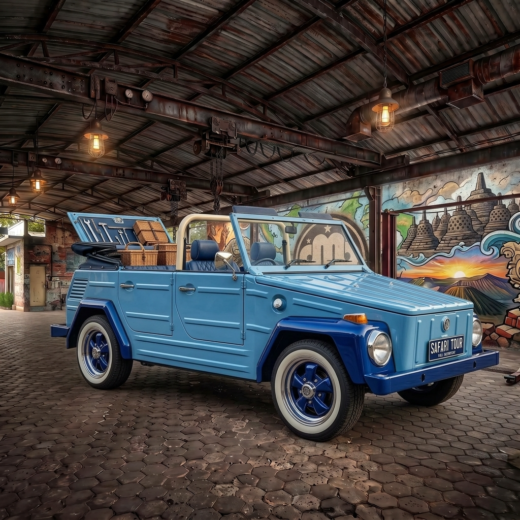 Sewa Mobil VW Safari Borobudur DMB Indonesia