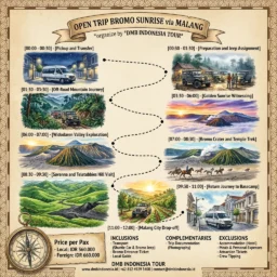 Hdr Open Trip Bromo Sunrise Via Malang 20260709 2118 Bromo Sunrise 1-Day Trip: Epic Malang Private Adventure DMB Indonesia Tour